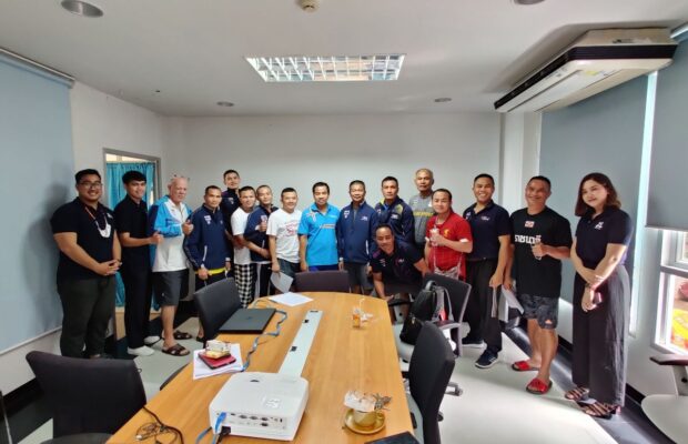 อบรมการใช้โปรแกรมการวิเคราะห์ IWSportAnalytic ให้กับผู้ฝึกสอนนักชกทีมชาติไทย